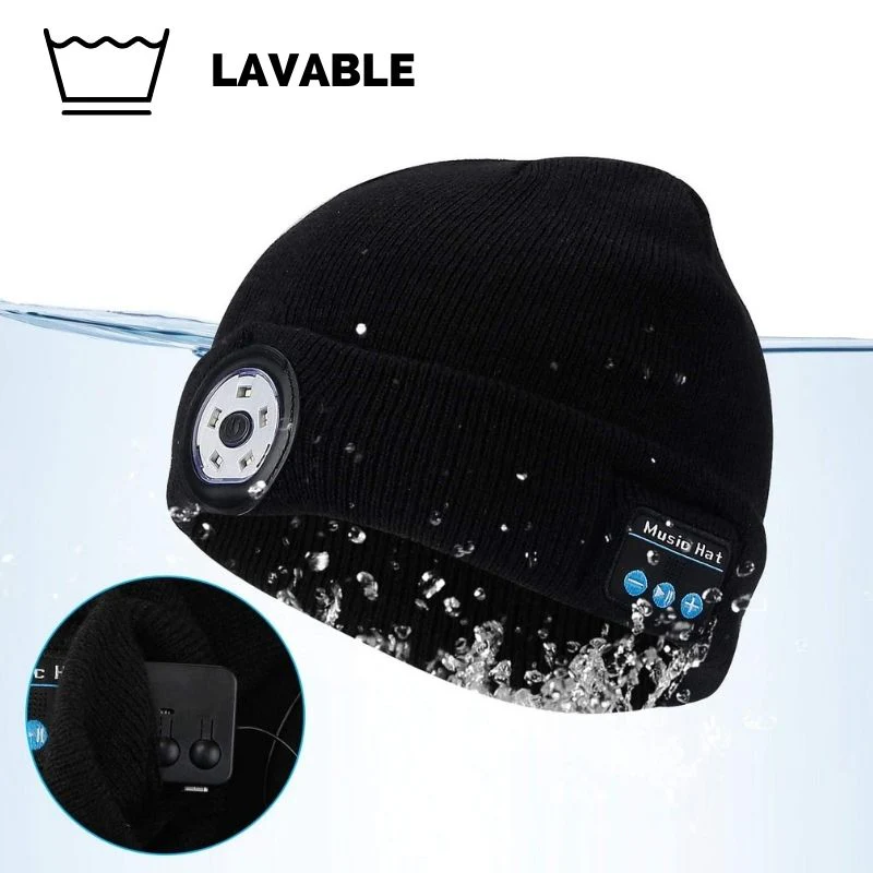 Bonnet Led & Bluetooth® Technologie et confort pour l’hiver