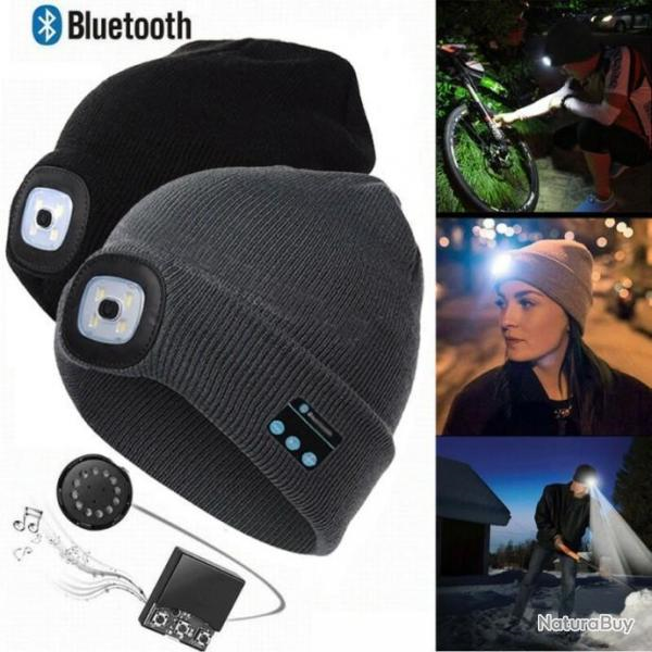 Bonnet Led & Bluetooth® Technologie et confort pour l’hiver