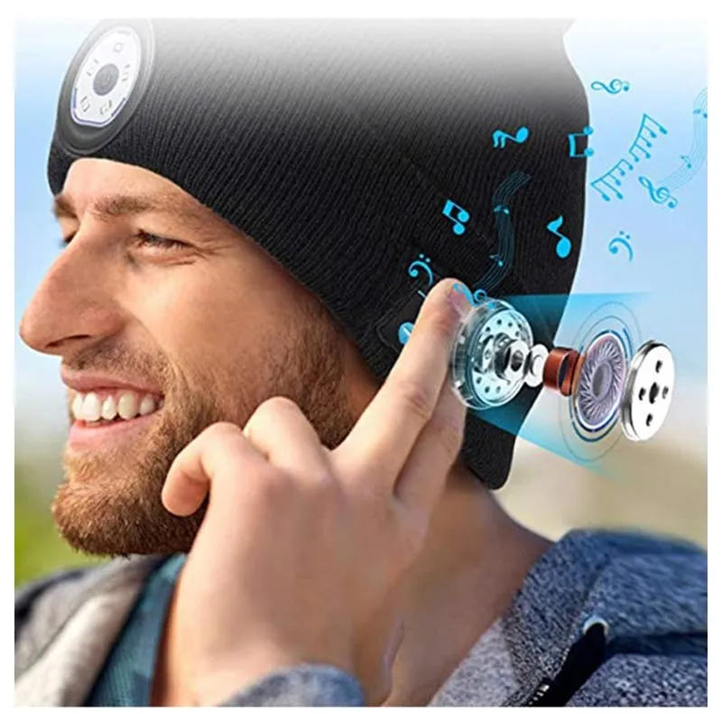 Bonnet Led & Bluetooth® Technologie et confort pour l’hiver