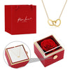 Coffret Saint Valentin® - Bijoux Gravés et Roses Éternelles